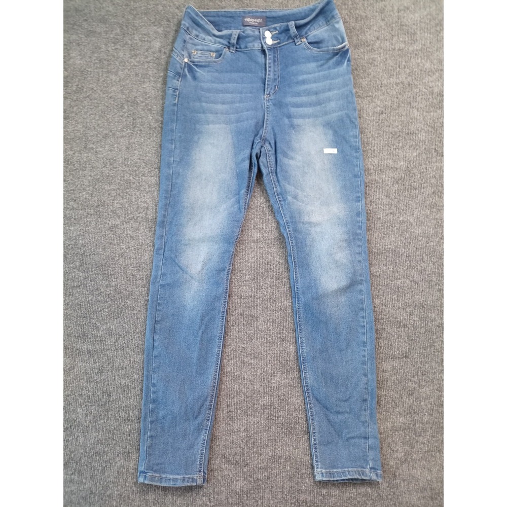 eighty.eight Premium Women's Skinny Jeans Size 9 Blue Stretch Mid Rise